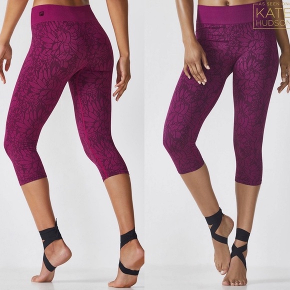 Fabletics Sebastian Floral Seamless Tight - Picture 1 of 8